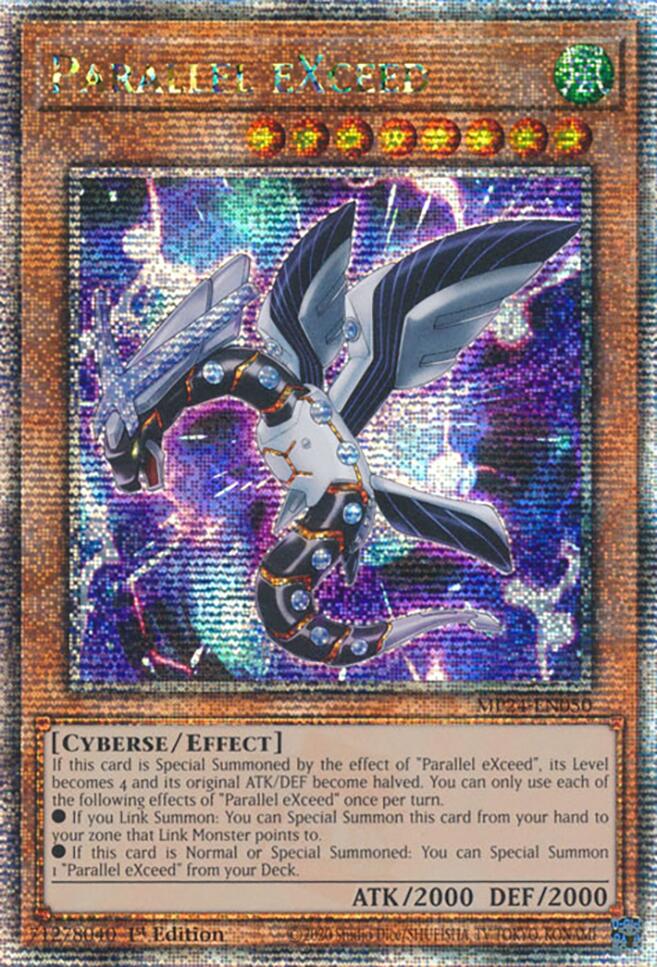 Parallel eXceed [MP24-EN050] Quarter Century Secret Rare | Kessel Run Games Inc. 