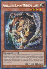 Gazelle the King of Mythical Claws [MP24-EN091] Prismatic Secret Rare | Kessel Run Games Inc. 