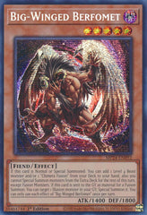 Big-Winged Berfomet [MP24-EN092] Prismatic Secret Rare | Kessel Run Games Inc. 