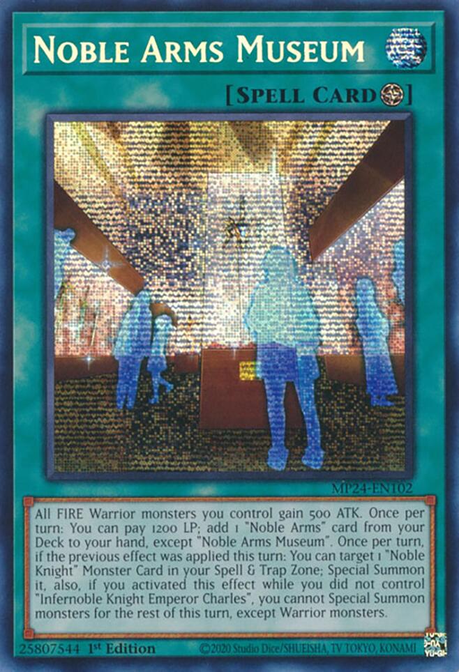 Noble Arms Museum [MP24-EN102] Prismatic Secret Rare | Kessel Run Games Inc. 