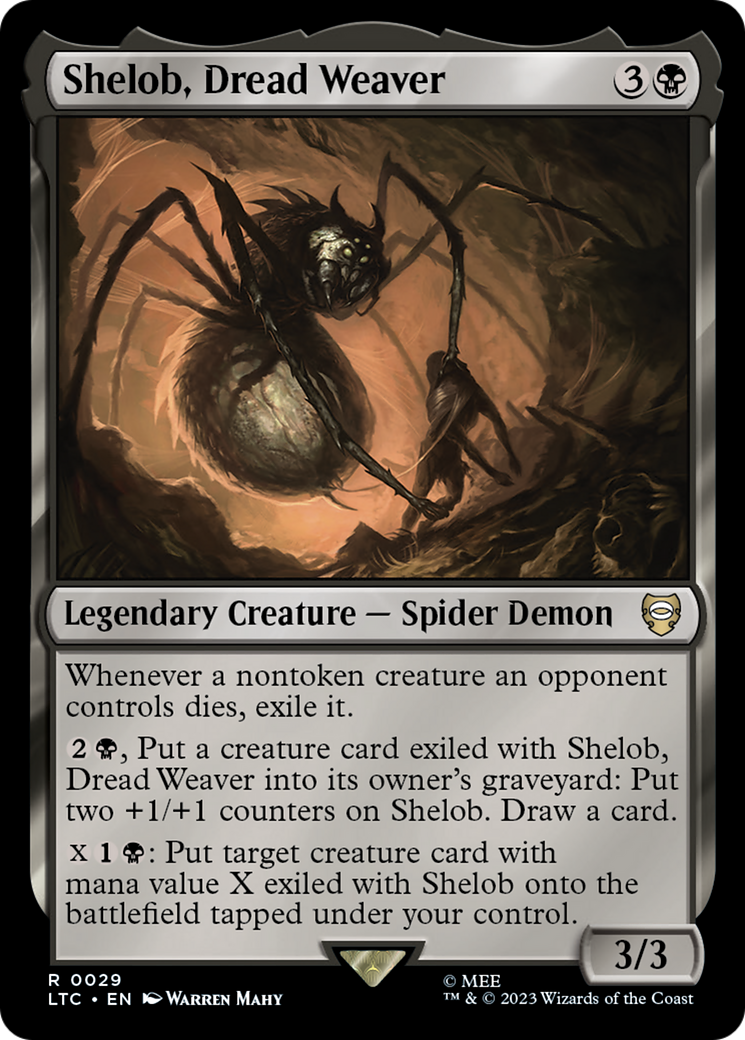 Shelob, Dread Weaver [The Lord of the Rings: Tales of Middle-Earth Commander] | Kessel Run Games Inc. 