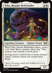 Toby, Beastie Befriender [Duskmourn: House of Horror Prerelease Promos] | Kessel Run Games Inc. 