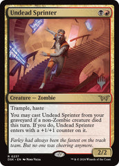 Undead Sprinter [Duskmourn: House of Horror Promos] | Kessel Run Games Inc. 