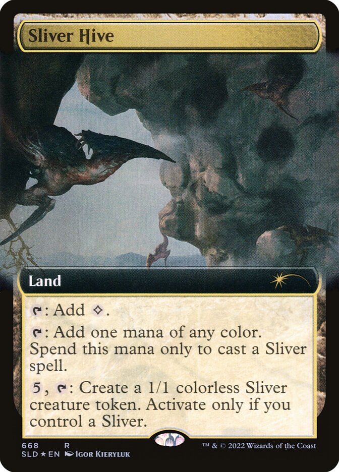 Sliver Hive (Extended Art) [Secret Lair Drop Promos] | Kessel Run Games Inc. 