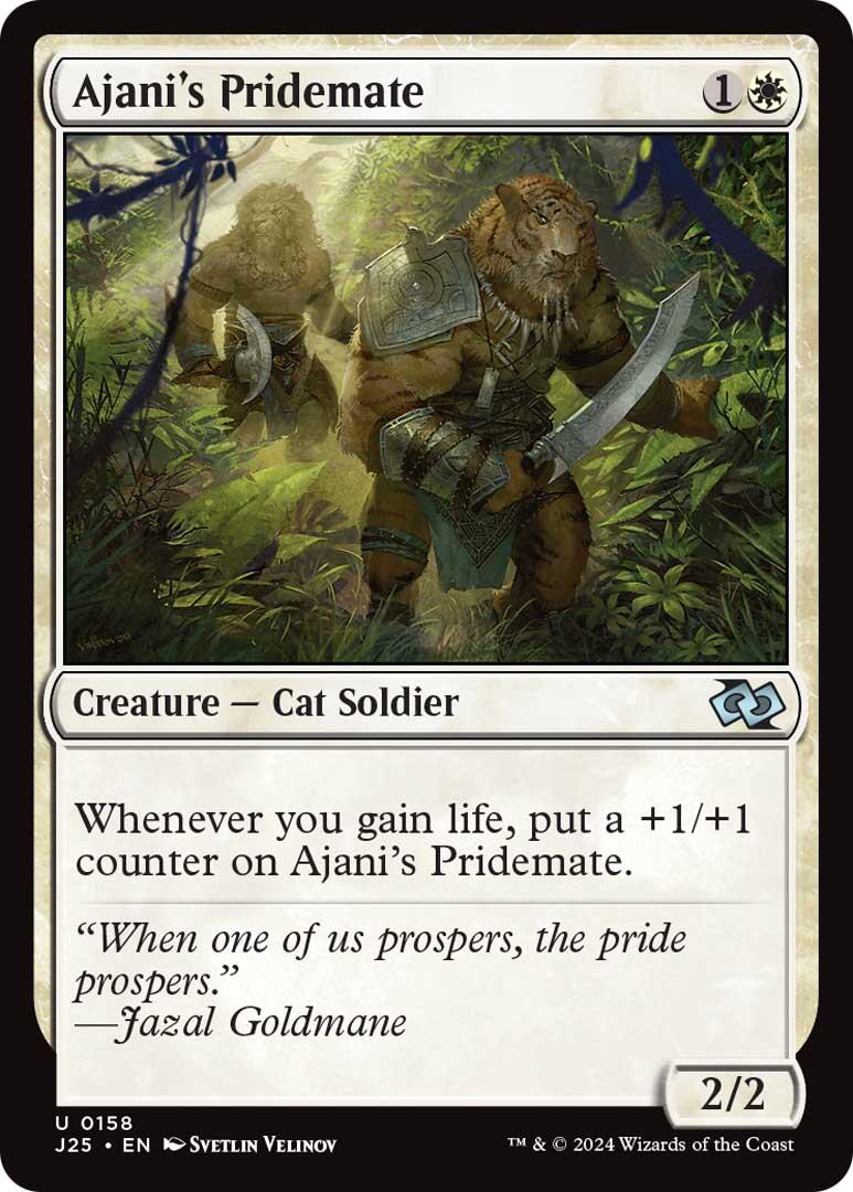 Ajani's Pridemate [Foundations Jumpstart] | Kessel Run Games Inc. 