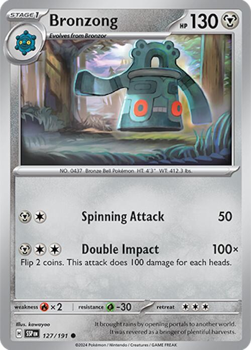 Bronzong (127/191) [Scarlet & Violet: Surging Sparks] | Kessel Run Games Inc. 