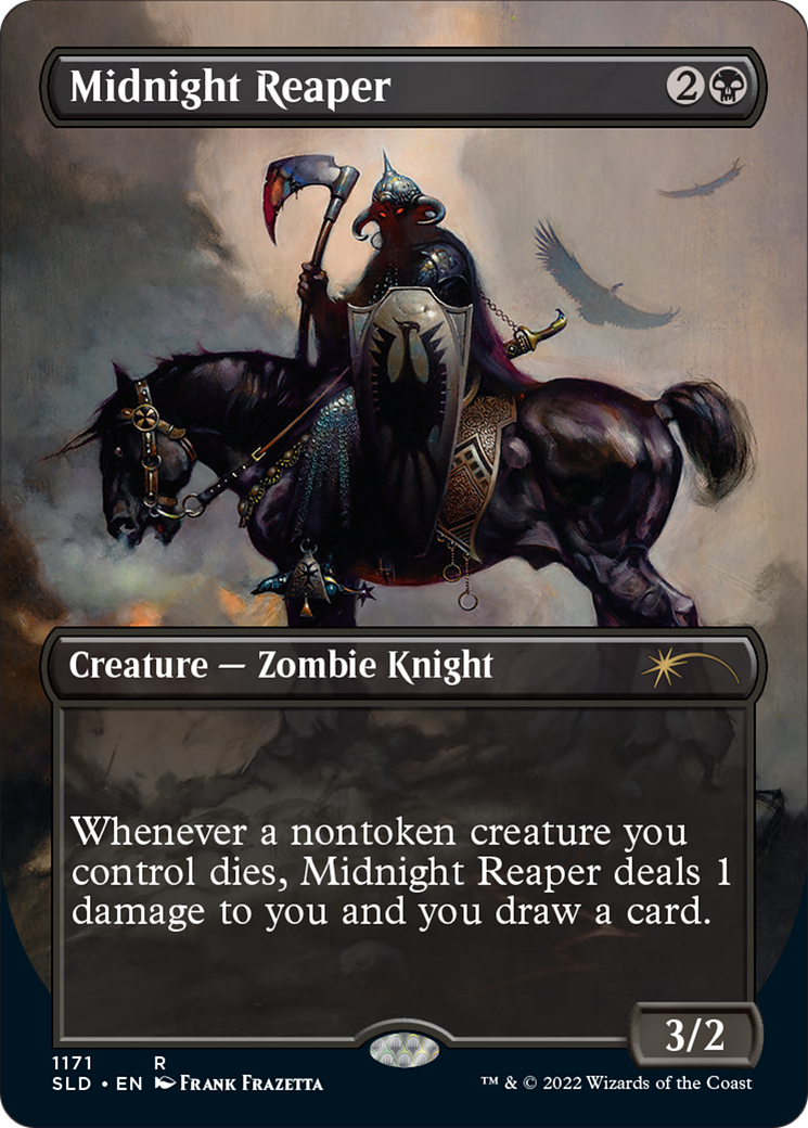 Midnight Reaper (Borderless) [Secret Lair Drop Series] | Kessel Run Games Inc. 