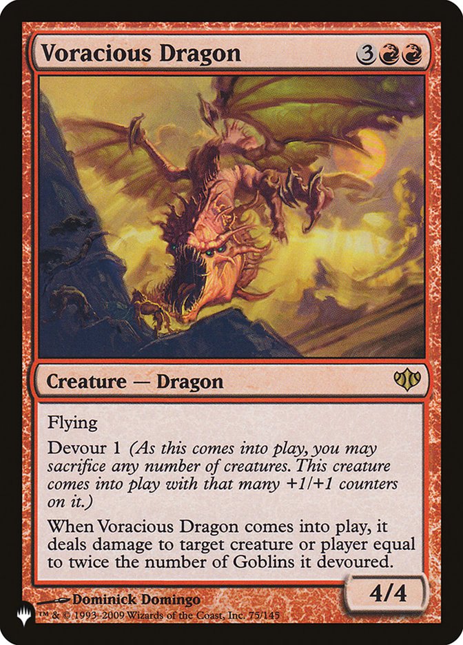 Voracious Dragon [The List] | Kessel Run Games Inc. 