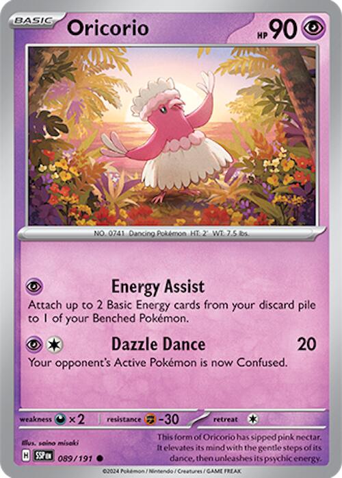 Oricorio (089/191) [Scarlet & Violet: Surging Sparks] | Kessel Run Games Inc. 