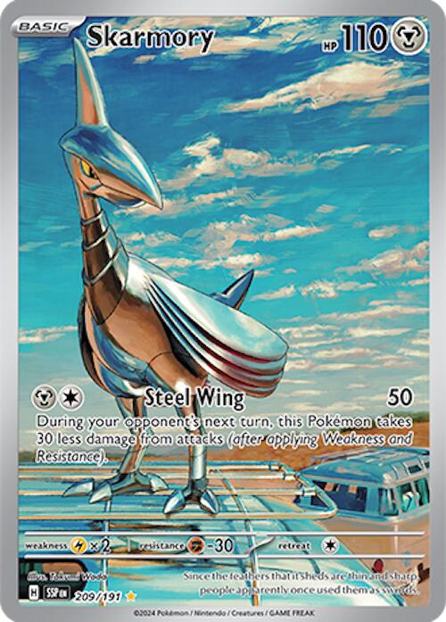 Skarmory (209/191) [Scarlet & Violet: Surging Sparks] | Kessel Run Games Inc. 