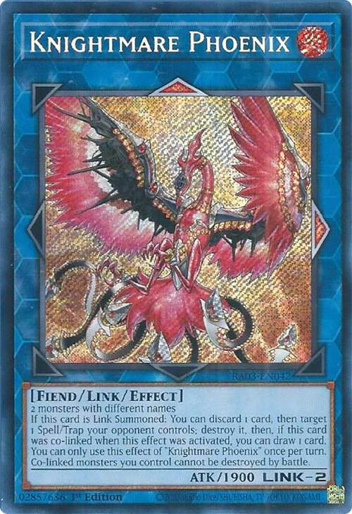 Knightmare Phoenix (Secret Rare) [RA03-EN042] Secret Rare | Kessel Run Games Inc. 