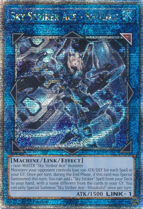 Sky Striker Ace - Shizuku (Quarter Century Secret Rare) [RA03-EN043] Quarter Century Secret Rare | Kessel Run Games Inc. 