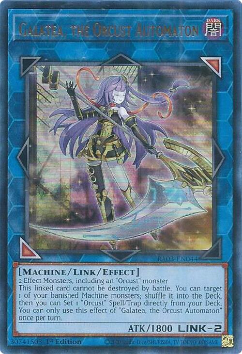 Galatea, the Orcust Automaton (UR) [RA03-EN044] Ultra Rare | Kessel Run Games Inc. 