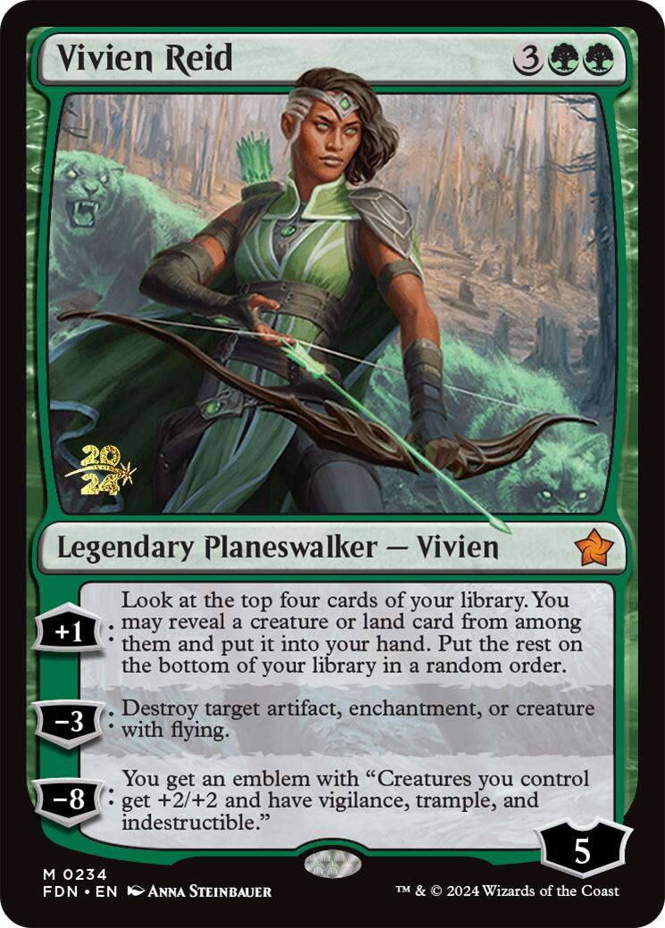 Vivien Reid [Foundations Prerelease Promos] | Kessel Run Games Inc. 