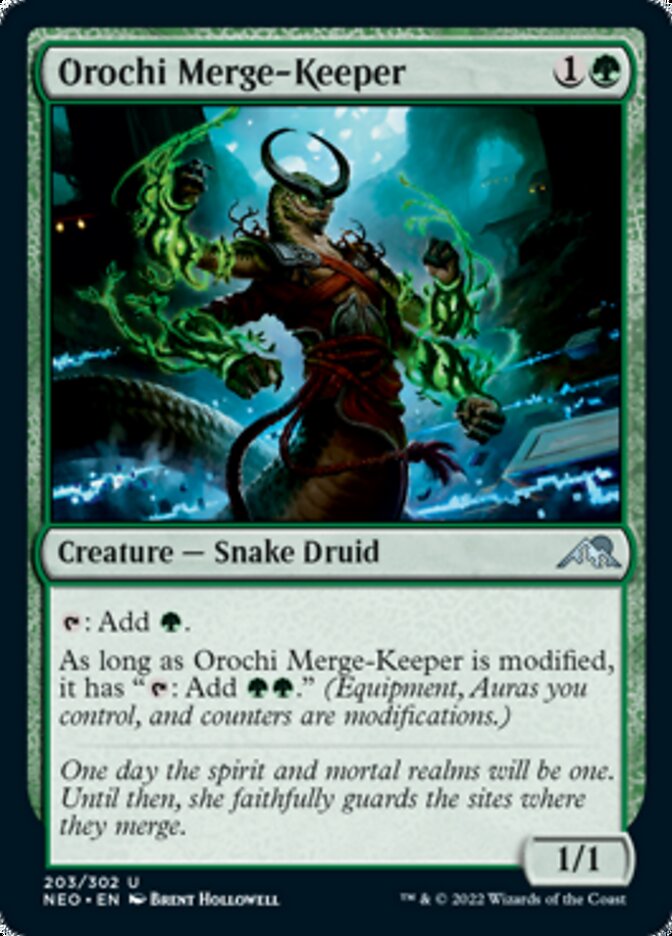 Orochi Merge-Keeper [Kamigawa: Neon Dynasty] | Kessel Run Games Inc. 