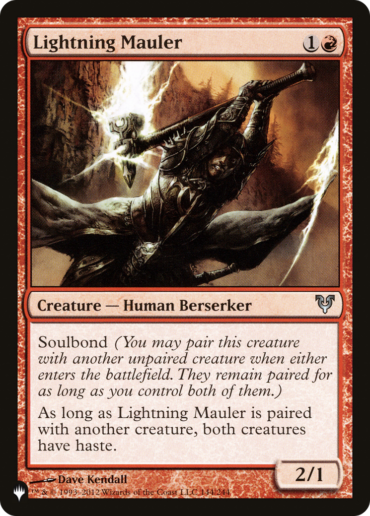 Lightning Mauler [The List Reprints] | Kessel Run Games Inc. 