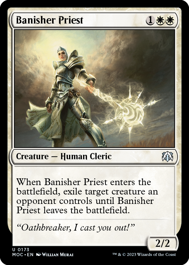 Banisher Priest [March of the Machine Commander] | Kessel Run Games Inc. 