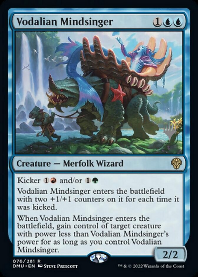 Vodalian Mindsinger (Promo Pack) [Dominaria United Promos] | Kessel Run Games Inc. 