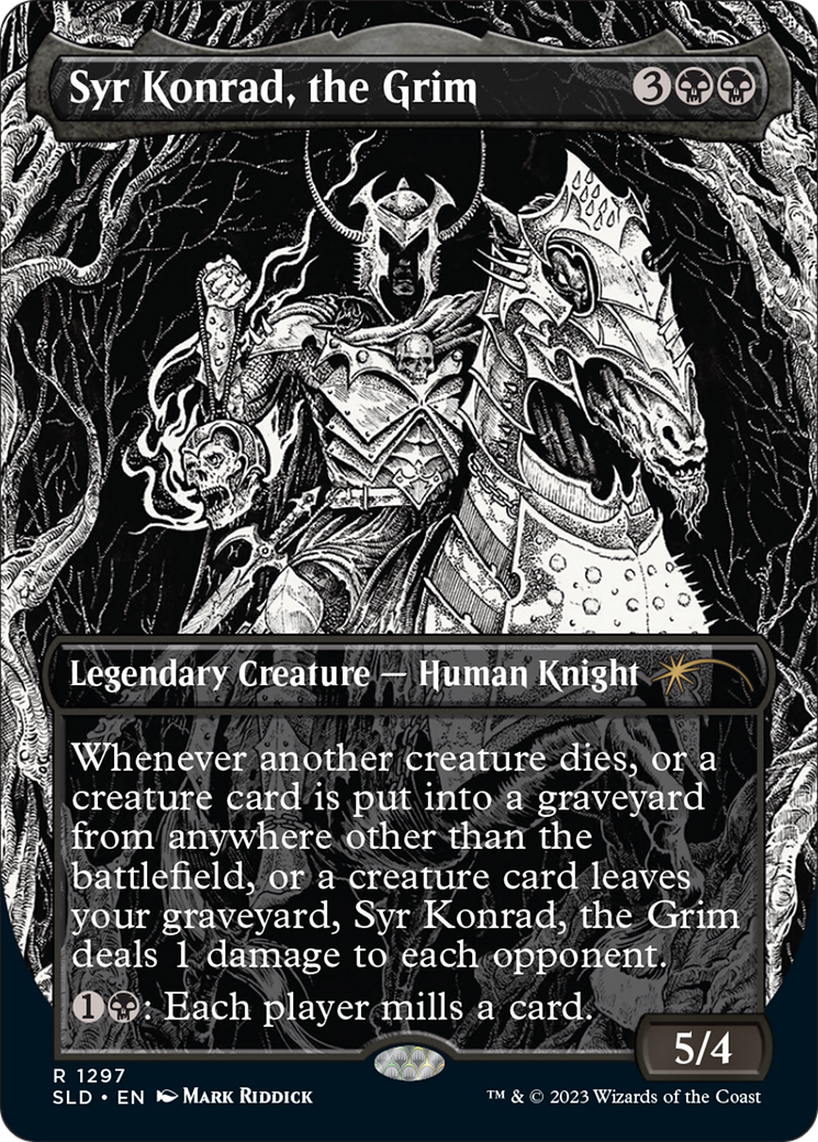 Syr Konrad, the Grim [Secret Lair Drop Series] | Kessel Run Games Inc. 