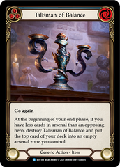 Talisman of Balance [EVR188] (Everfest)  1st Edition Cold Foil | Kessel Run Games Inc. 