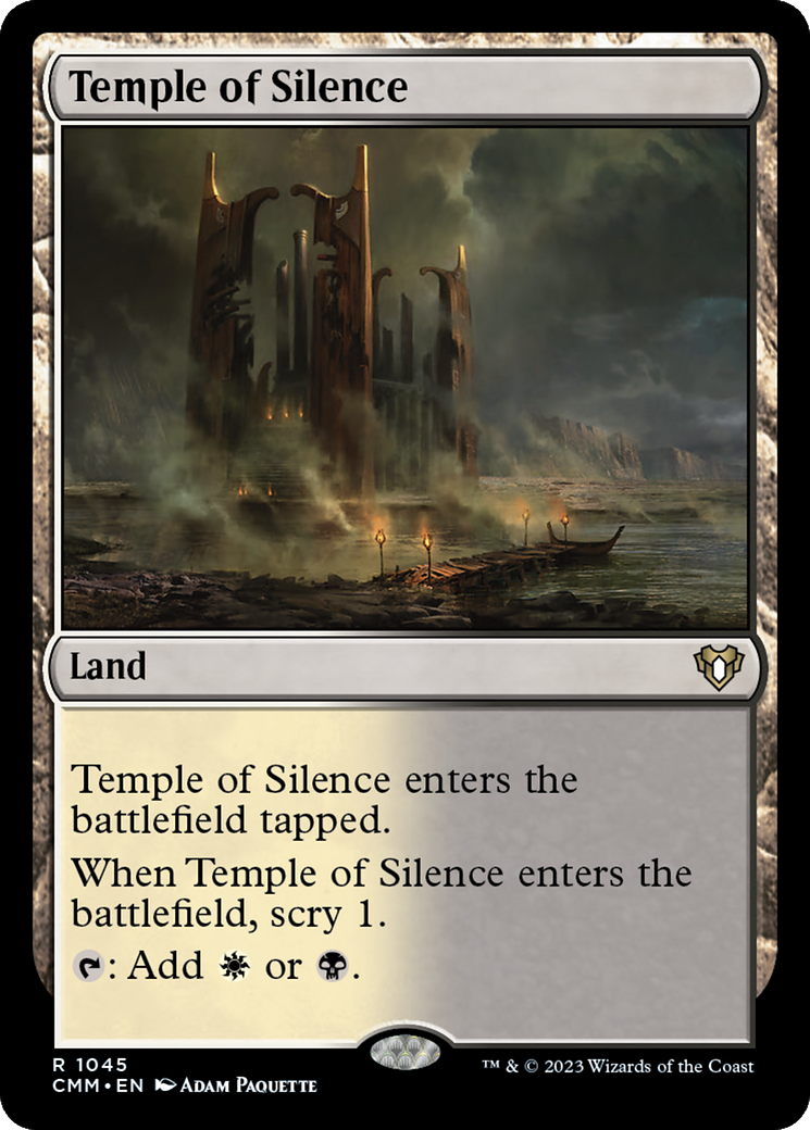 Temple of Silence [Commander Masters] | Kessel Run Games Inc. 