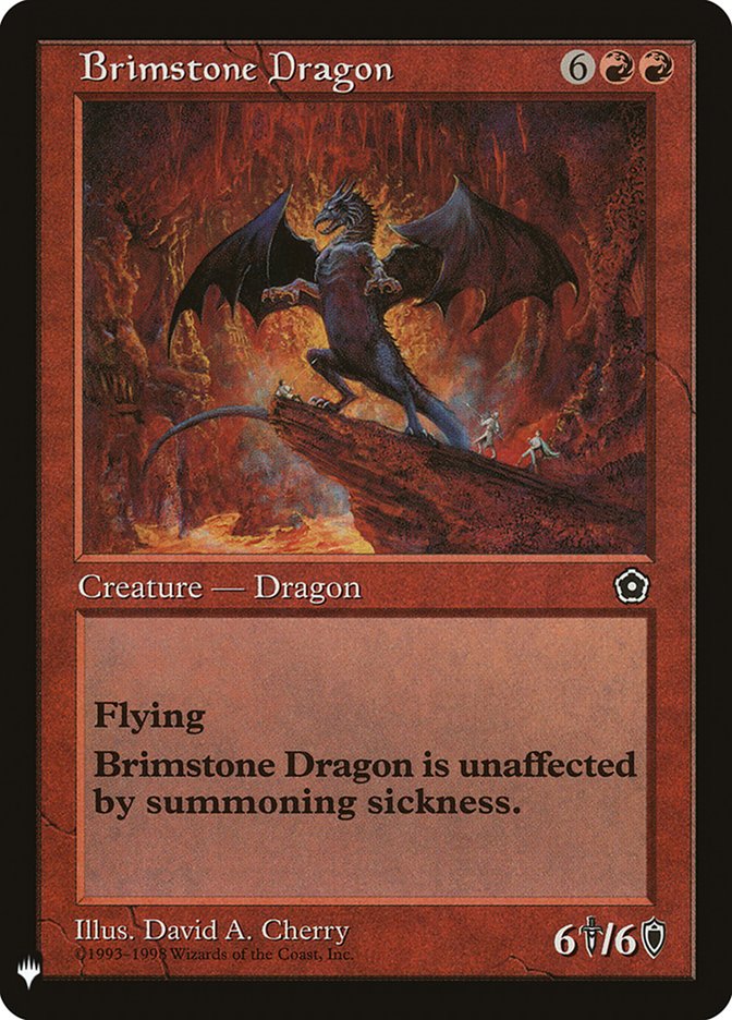 Brimstone Dragon [Mystery Booster] | Kessel Run Games Inc. 