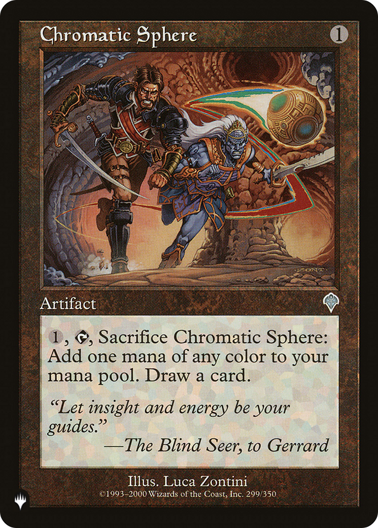 Chromatic Sphere [The List Reprints] | Kessel Run Games Inc. 