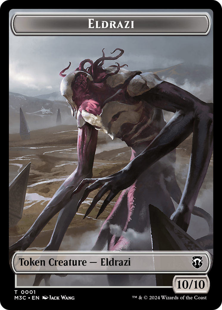 Eldrazi // Spirit Double-Sided Token [Modern Horizons 3 Commander Tokens] | Kessel Run Games Inc. 