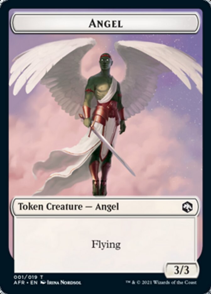 Angel Token [Dungeons & Dragons: Adventures in the Forgotten Realms Tokens] | Kessel Run Games Inc. 