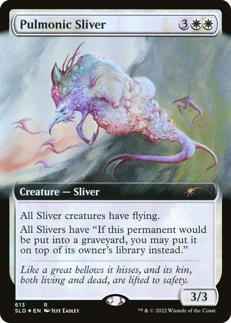 Pulmonic Sliver (Extended Art) [Secret Lair Drop Promos] | Kessel Run Games Inc. 