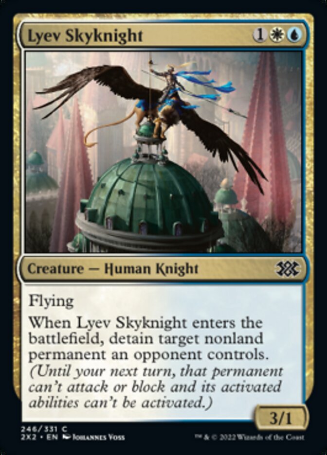 Lyev Skyknight [Double Masters 2022] | Kessel Run Games Inc. 