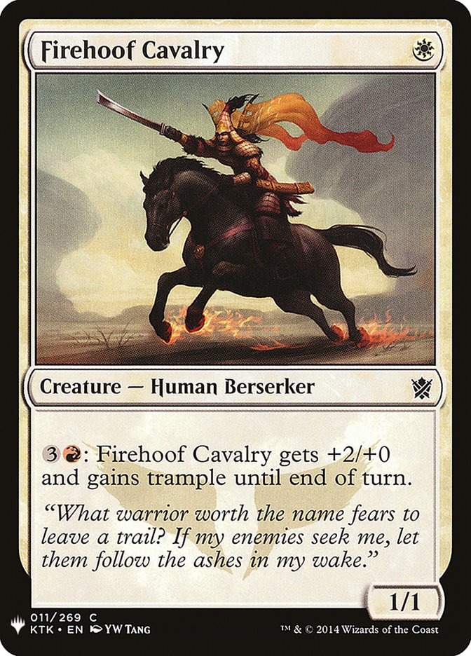 Firehoof Cavalry [Mystery Booster] | Kessel Run Games Inc. 