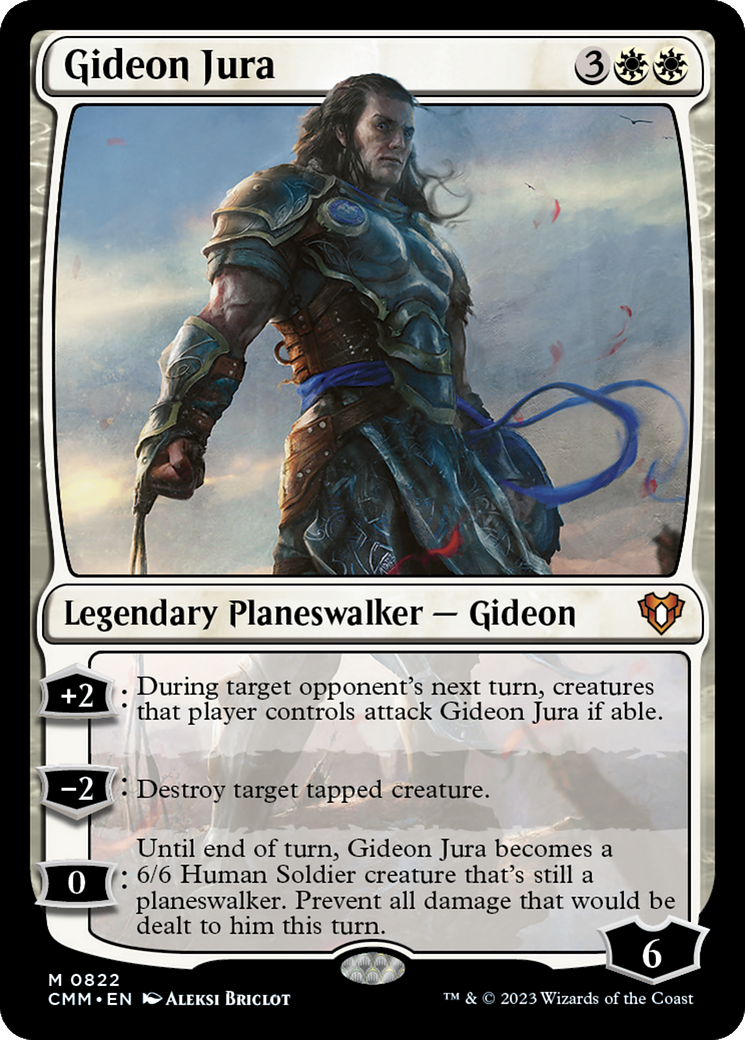Gideon Jura [Commander Masters] | Kessel Run Games Inc. 