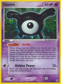 Unown (X) (X/28) [EX: Unseen Forces] | Kessel Run Games Inc. 