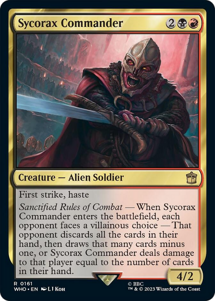 Sycorax Commander [Doctor Who] | Kessel Run Games Inc. 