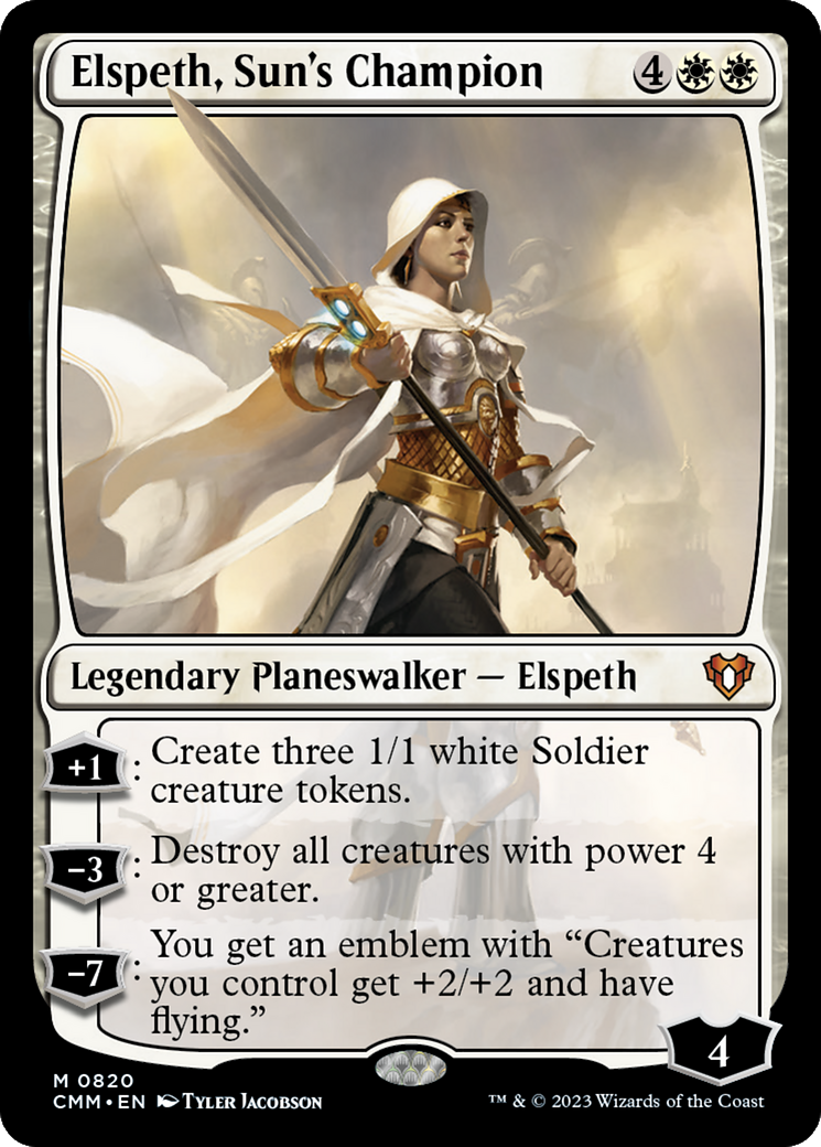 Elspeth, Sun's Champion [Commander Masters] | Kessel Run Games Inc. 