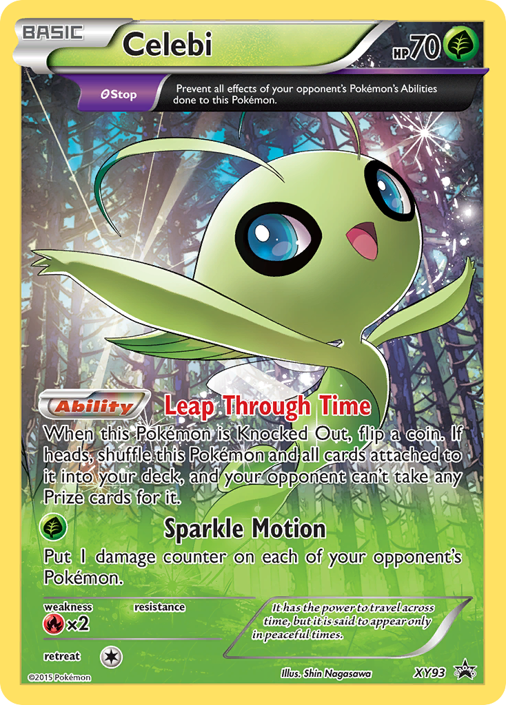 Celebi (XY93) [XY: Black Star Promos] | Kessel Run Games Inc. 