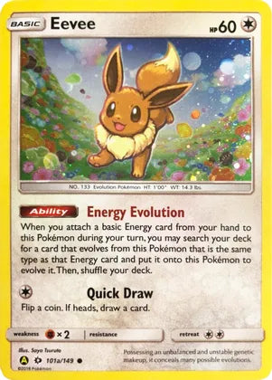 Eevee (101a/149) [Alternate Art Promos] | Kessel Run Games Inc. 