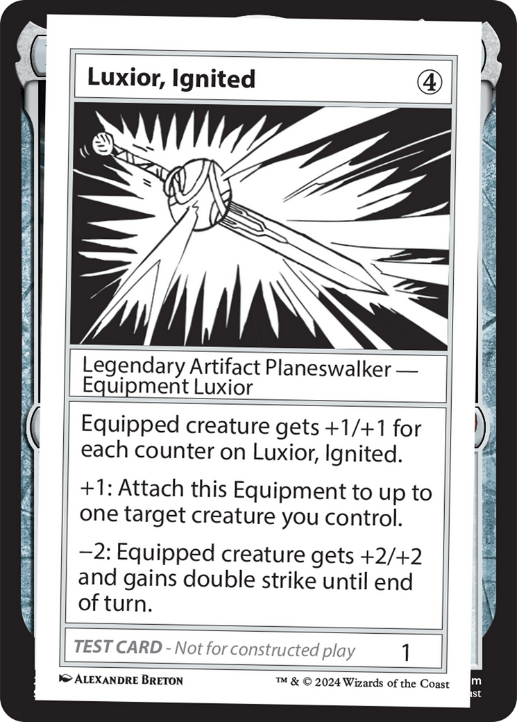 Luxior, Ignited [Mystery Booster 2 Playtest Cards] | Kessel Run Games Inc. 