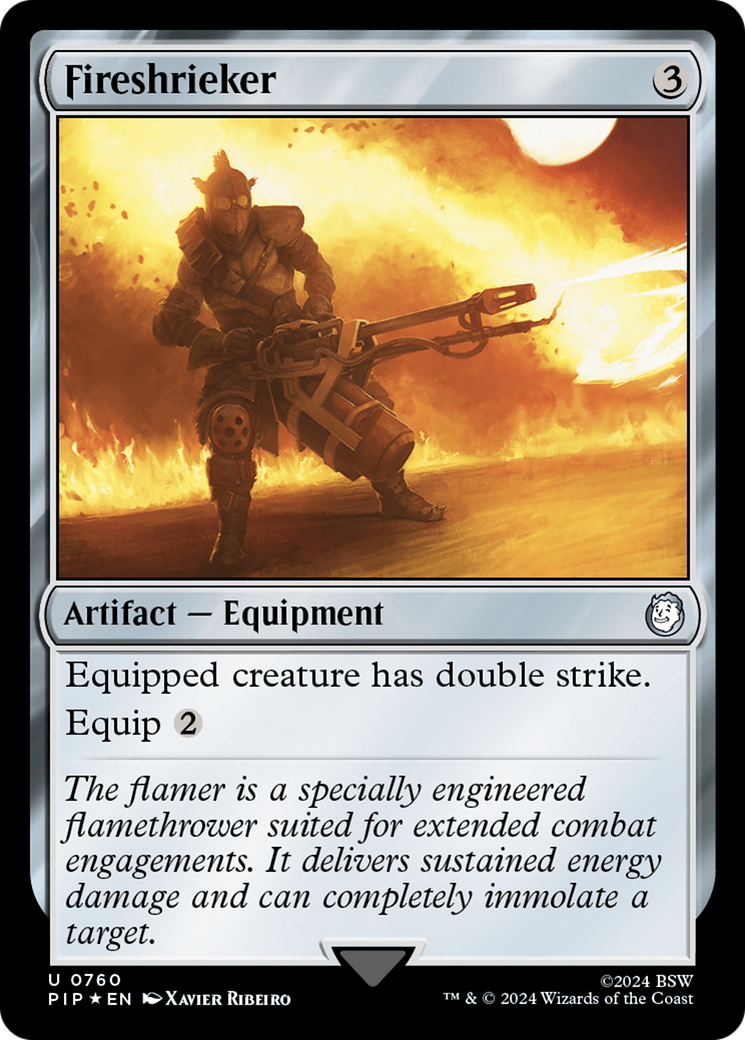 Fireshrieker (Surge Foil) [Fallout] | Kessel Run Games Inc. 