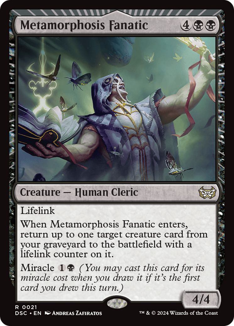 Metamorphosis Fanatic [Duskmourn: House of Horror Commander] | Kessel Run Games Inc. 