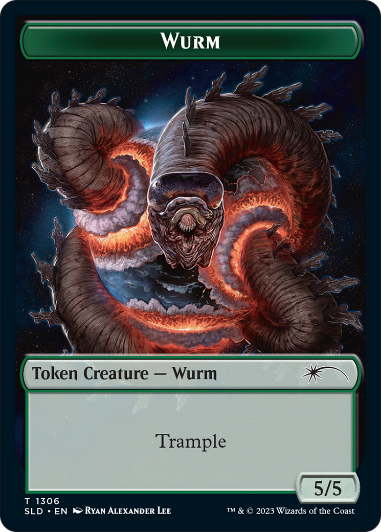 Wurm Token [Secret Lair Drop Series] | Kessel Run Games Inc. 