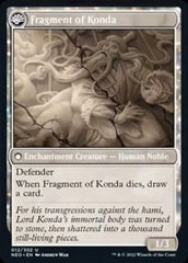 The Fall of Lord Konda // Fragment of Konda [Kamigawa: Neon Dynasty] | Kessel Run Games Inc. 