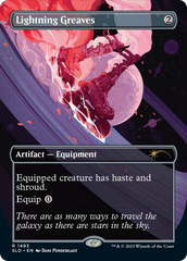 Lightning Greaves (1493) (Galaxy Foil) [Secret Lair Drop Series] | Kessel Run Games Inc. 