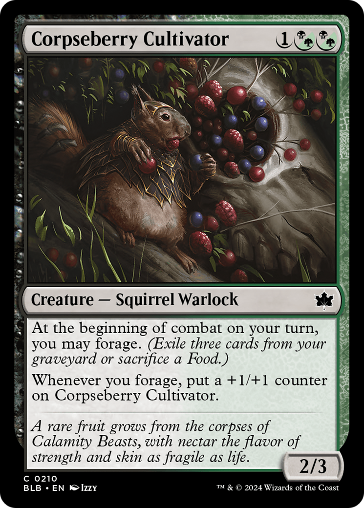 Corpseberry Cultivator [Bloomburrow] | Kessel Run Games Inc. 