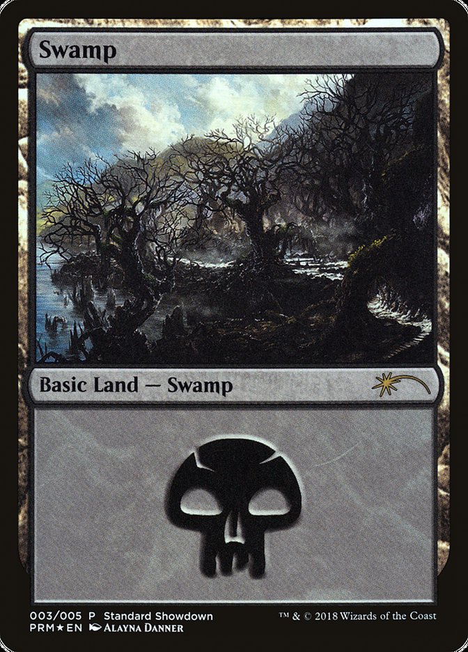 Swamp (Alayna Danner) [Standard Showdown Promos] | Kessel Run Games Inc. 