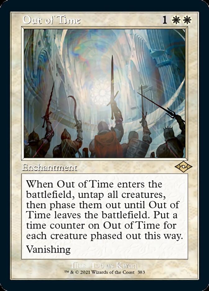 Out of Time (Retro Foil Etched) [Modern Horizons 2] | Kessel Run Games Inc. 