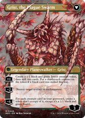 Grist, Voracious Larva // Grist, the Plague Swarm (Borderless) [Modern Horizons 3] | Kessel Run Games Inc. 