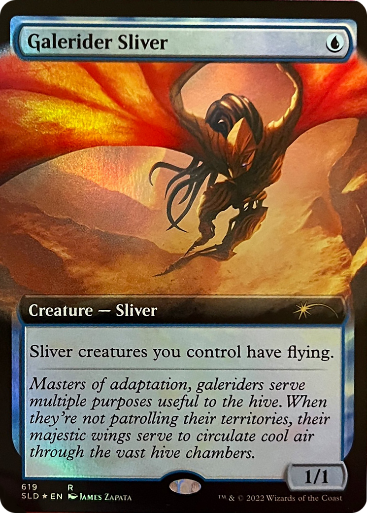 Galerider Sliver (Extended Art) [Secret Lair Drop Series] | Kessel Run Games Inc. 