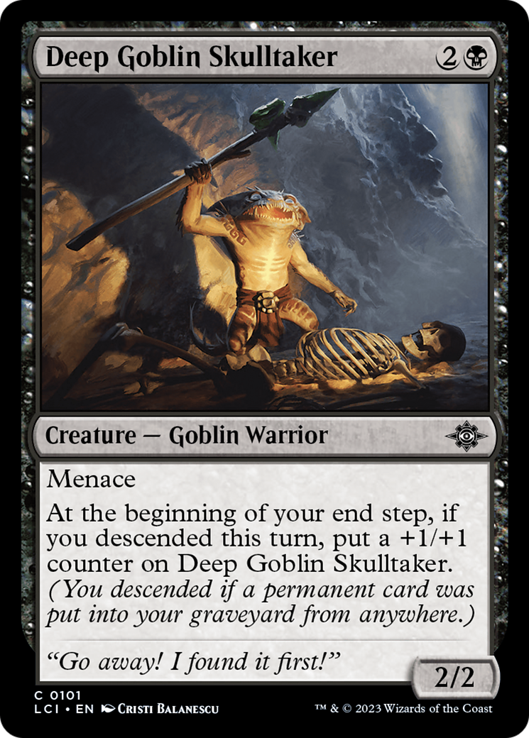 Deep Goblin Skulltaker [The Lost Caverns of Ixalan] | Kessel Run Games Inc. 